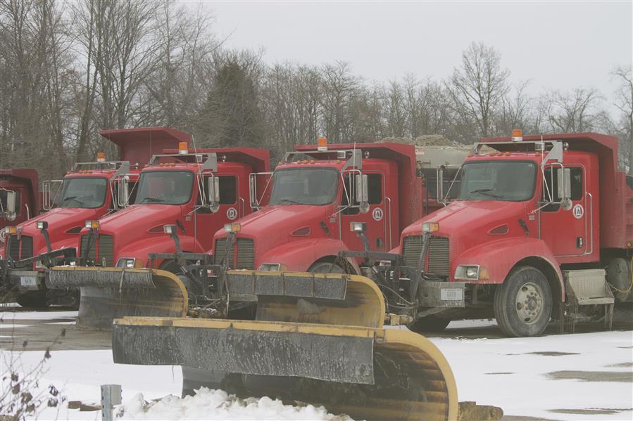 Indiana Daily Student Snow plow drivers working 24hour shifts